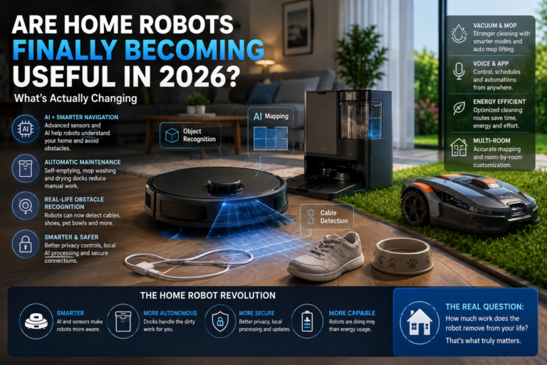 Are Home Robots Finally Becoming Useful in 2026? What’s Actually Changing